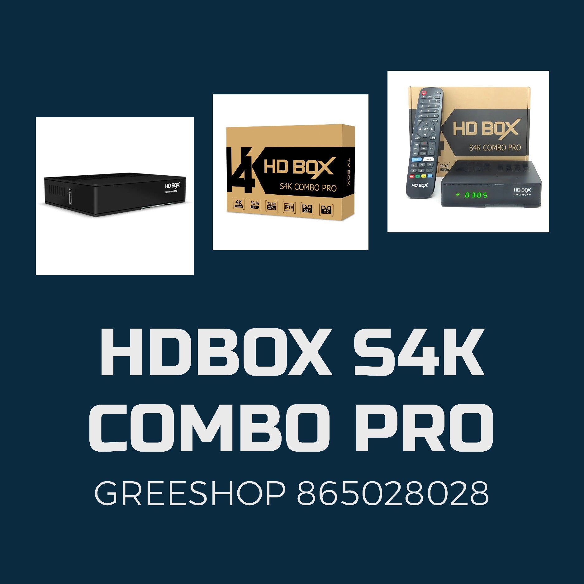 HDBOX S4K COMBO PRO ALEM - Aşgabat - img 2