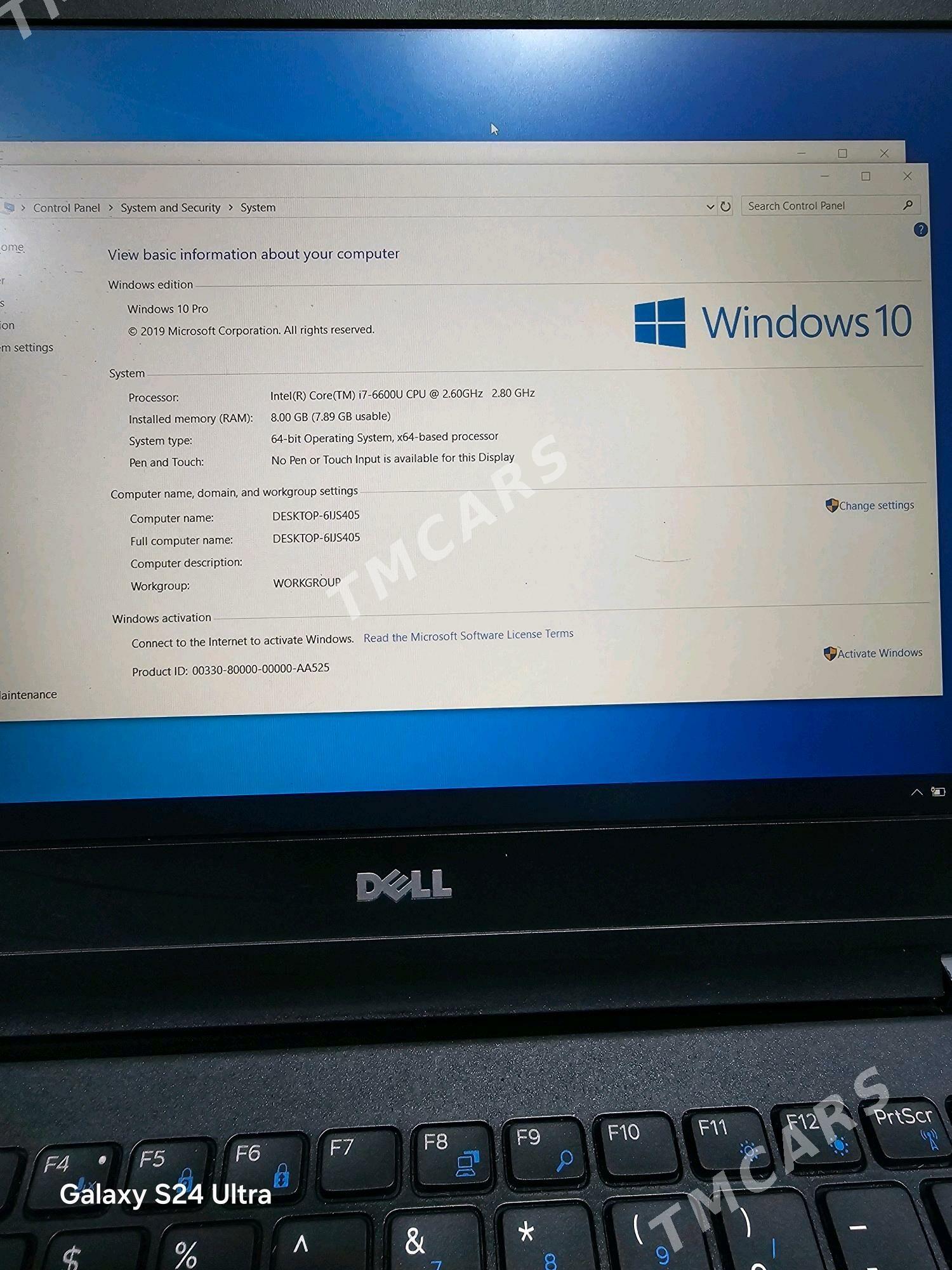 dell core i7/6 noutbuk - Туркменабат - img 3
