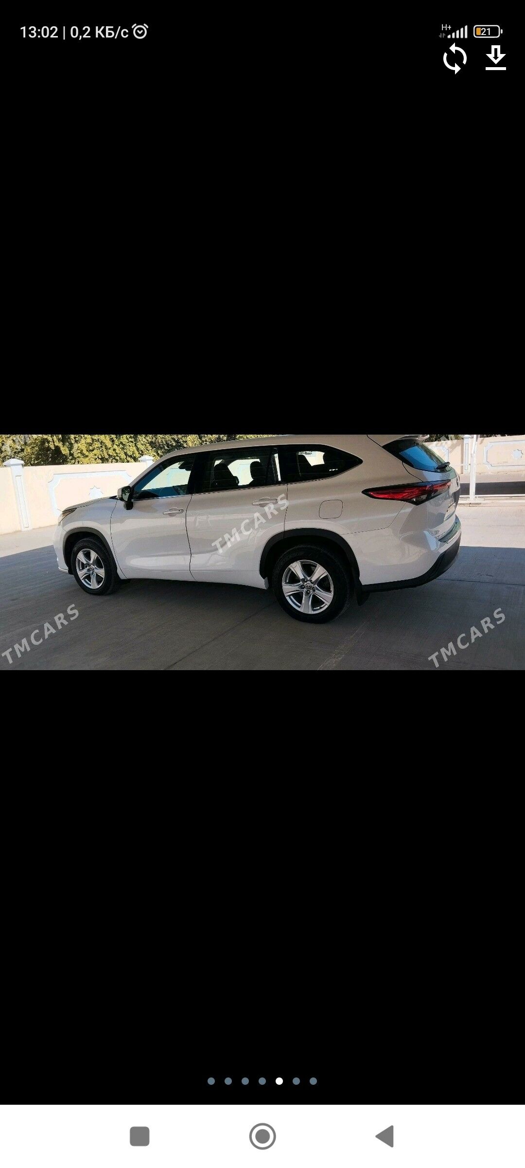 Toyota Highlander 2020 - 460 000 TMT - Türkmengala - img 9