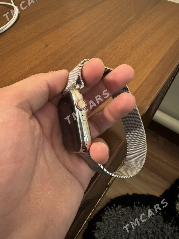 Apple watch 7 stainless steel - Ашхабад - img 3
