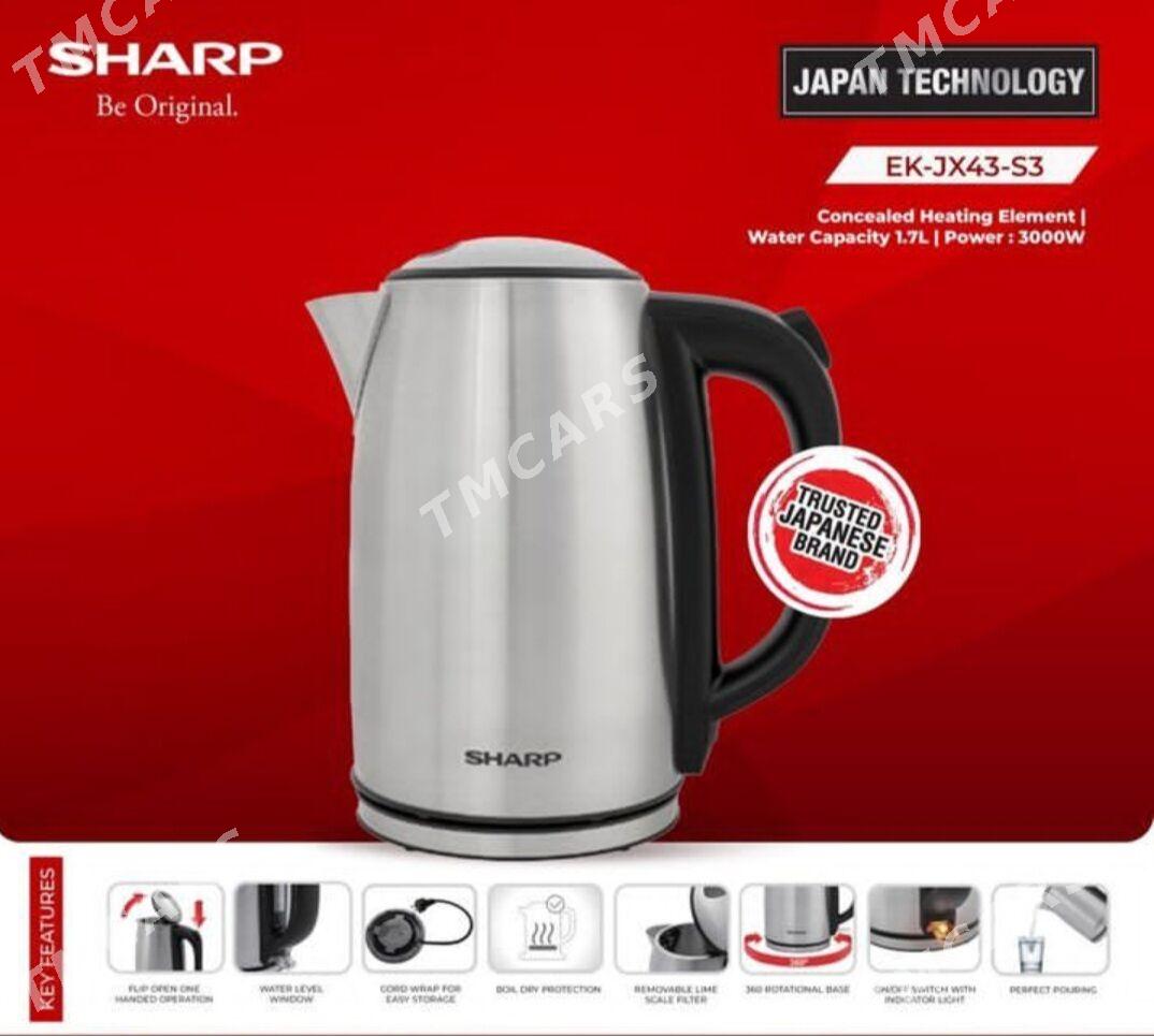 Чайник/Çäýnek SHARP EK-JX43-S3 - Ашхабад - img 8