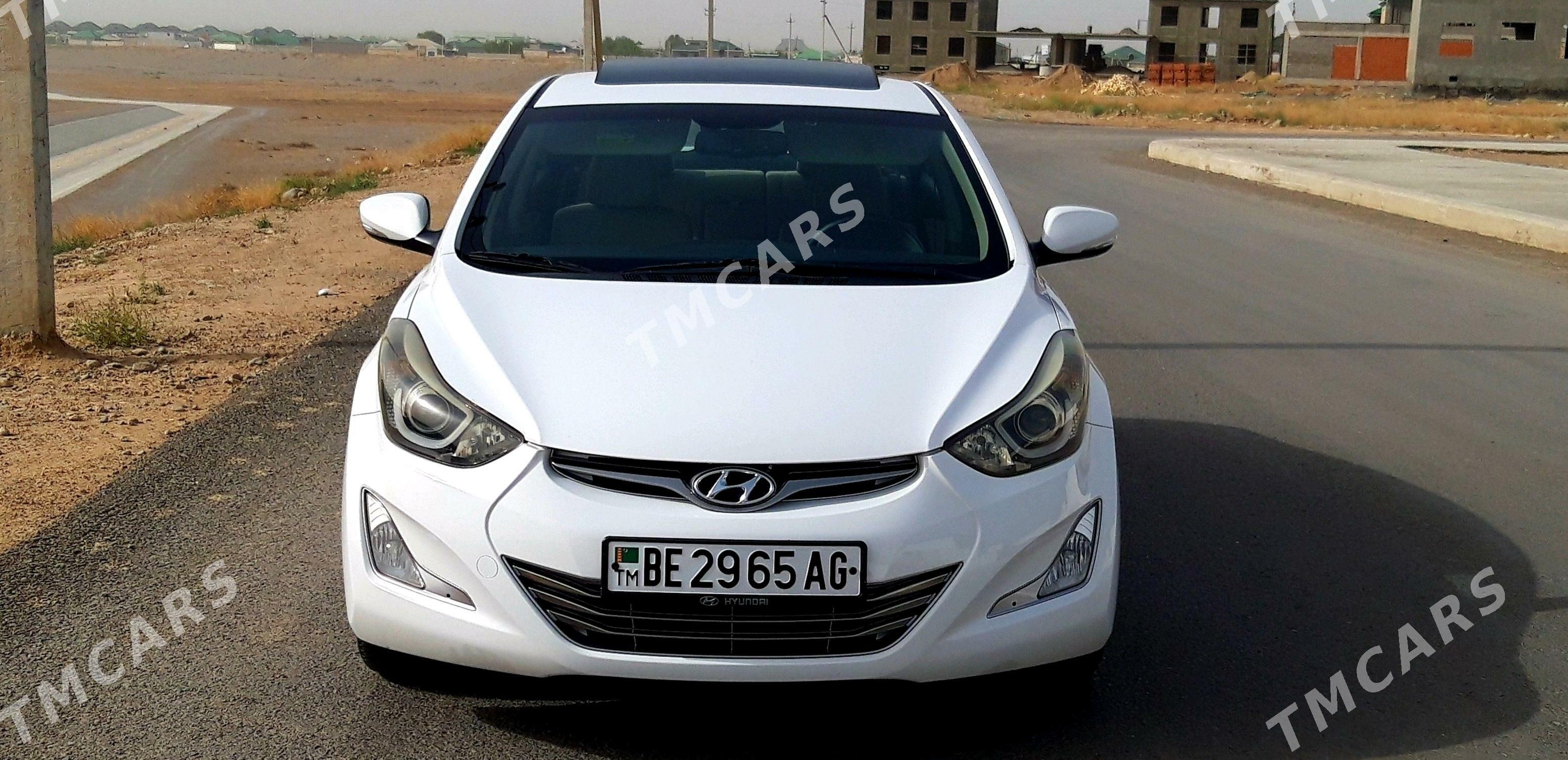 Hyundai Elantra 2014 - 221 000 TMT - Ашхабад - img 3
