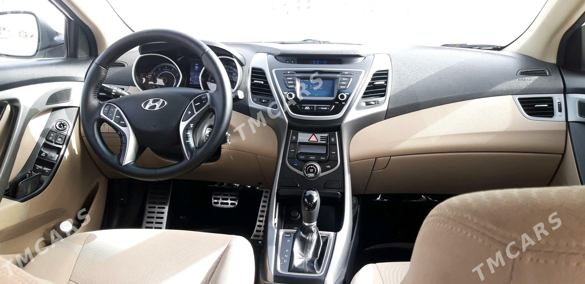 Hyundai Elantra 2014 - 221 000 TMT - Ашхабад - img 4