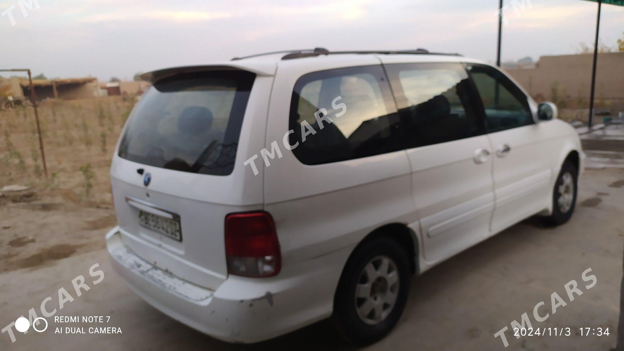 Kia Carnival 2001 - 40 000 TMT - Шабатский этрап - img 6
