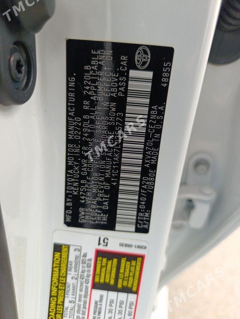 Toyota Camry 2020 - 328 000 TMT - Aşgabat - img 5