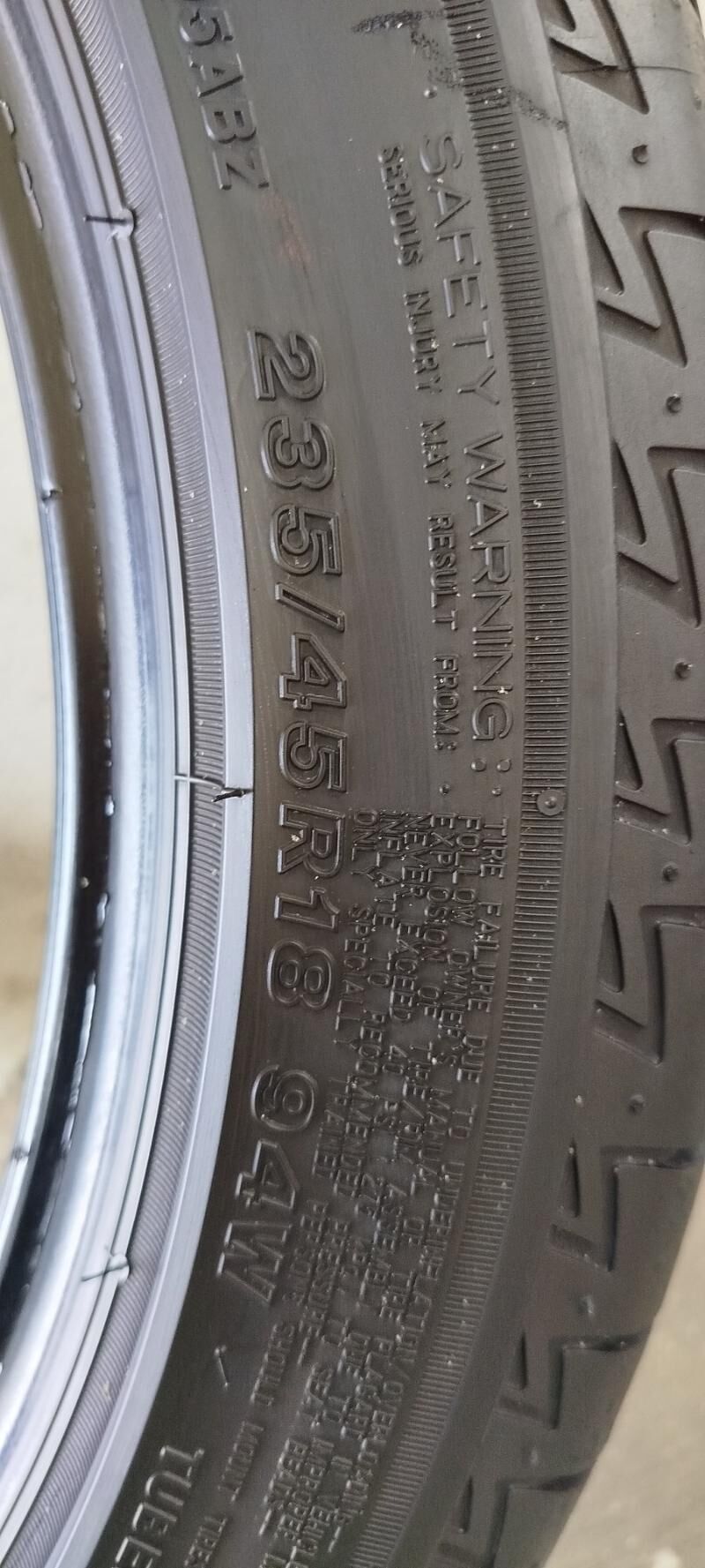 teker camry 235/45/R18 800 TMT - Тязе заман - img 3