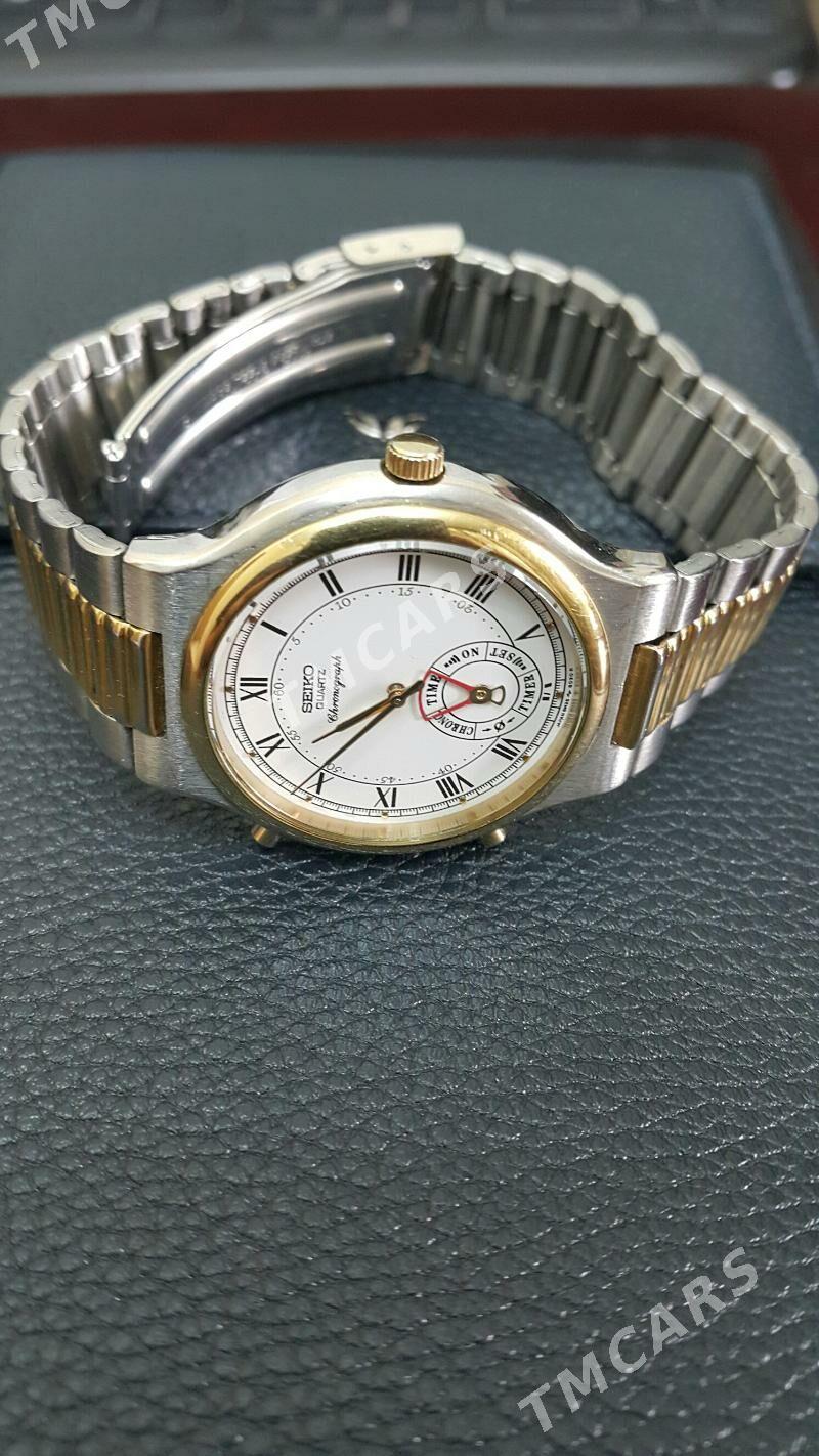 sagat часы seiko original - Aşgabat - img 3
