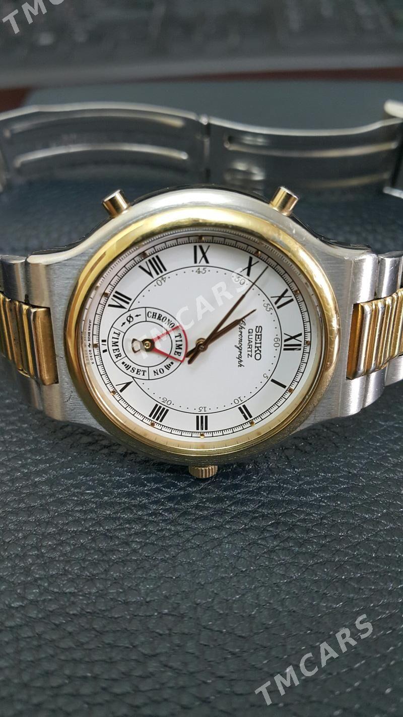 sagat часы seiko original - Aşgabat - img 4