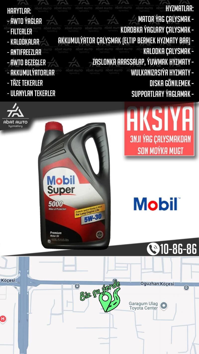 MOBIL YAGLARY МАСЛО - Aşgabat - img 7