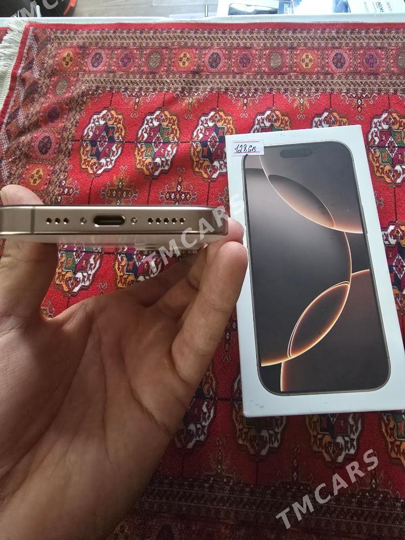 iphone 16pro 2sim 128gb - Ашхабад - img 2