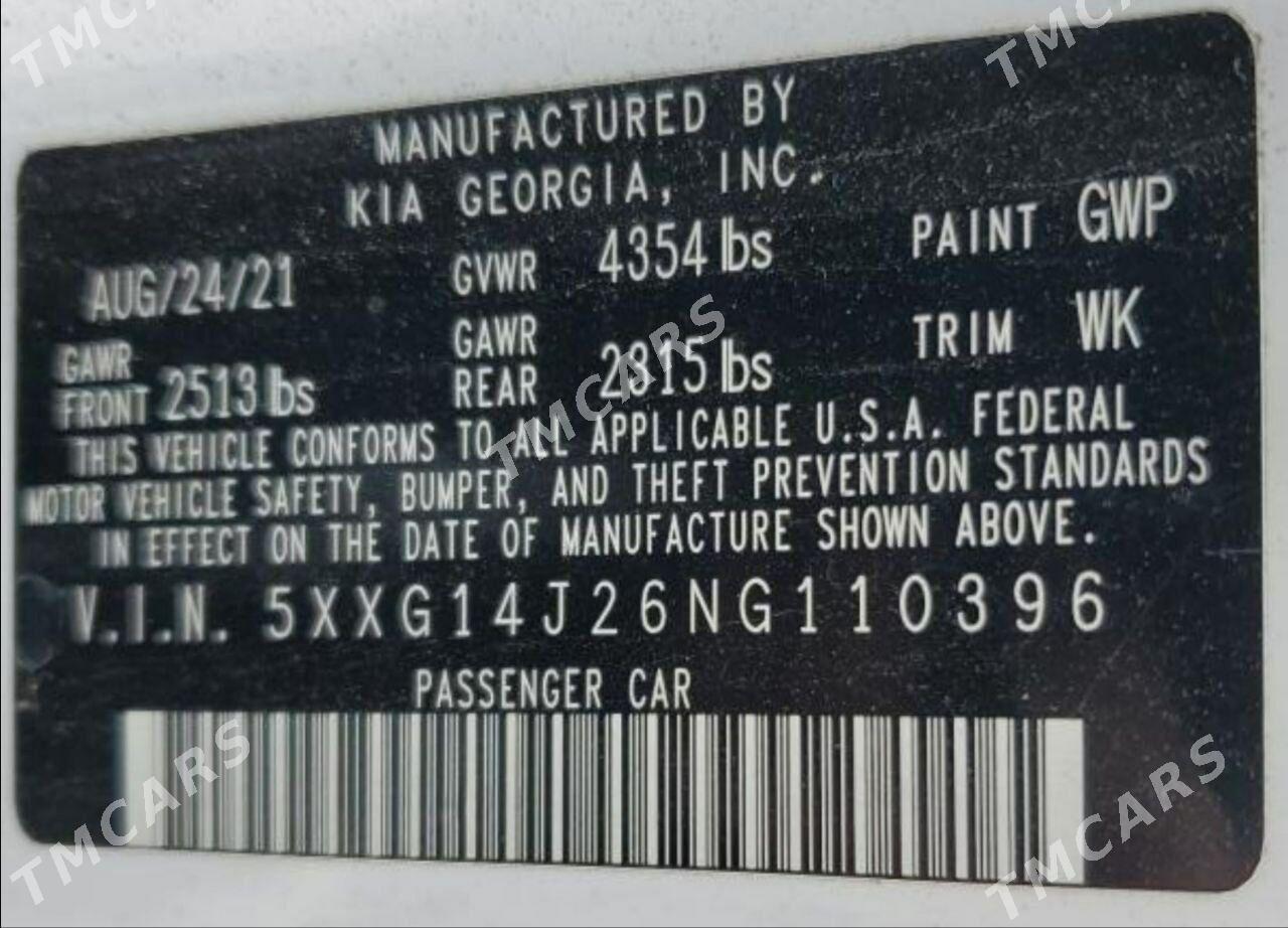 Kia K5 2021 - 195 000 TMT - Aşgabat - img 3