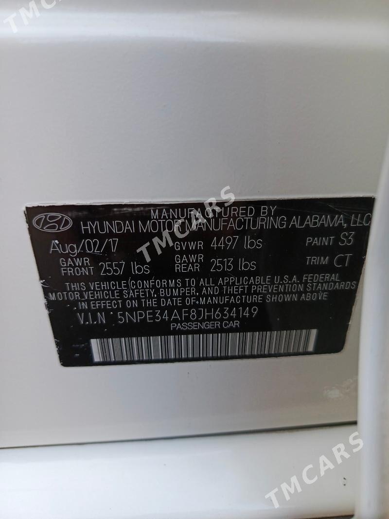 Hyundai Sonata 2018 - 177 000 TMT - Aşgabat - img 5