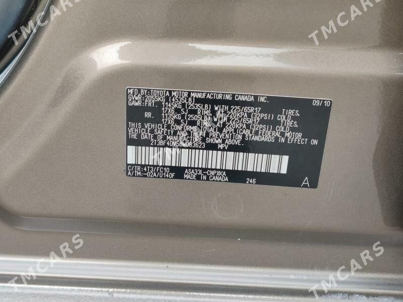 Toyota RAV4 2011 - 175 000 TMT - Türkmenbaşy - img 2