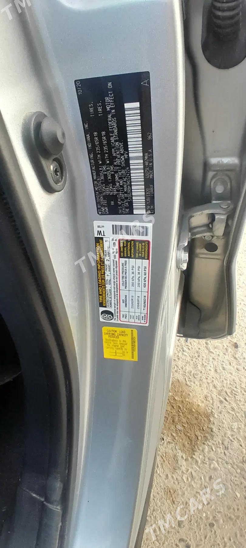 Toyota Highlander 2020 - 520 000 TMT - Mary - img 8