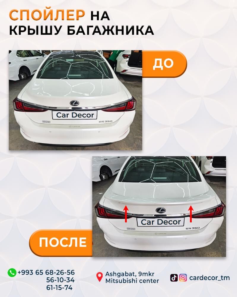 Lexus ES 2019-2023ý.ý. bezegleri. 100 TMT - Ашхабад - img 8