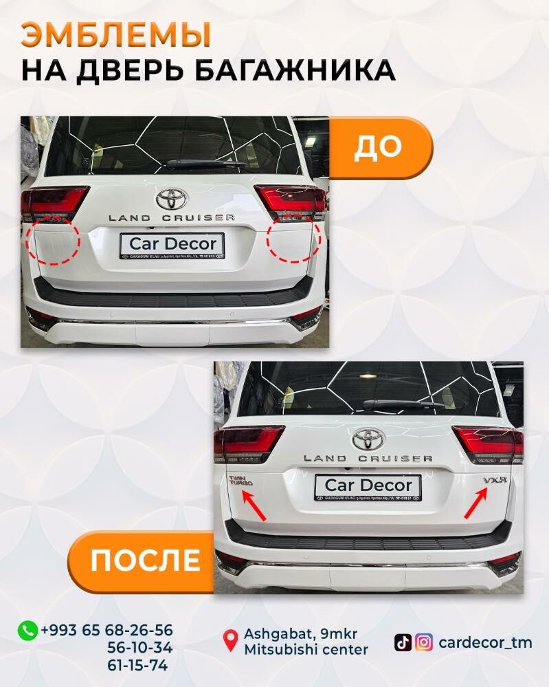 Land Cruiser 300 2021-2023ý.ý. bezegleri. 100 TMT - Aşgabat - img 10