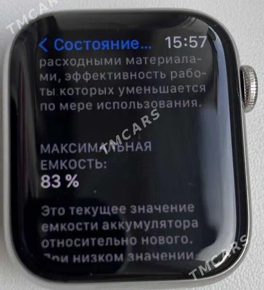 Apple watch 7 stainless - Ашхабад - img 1