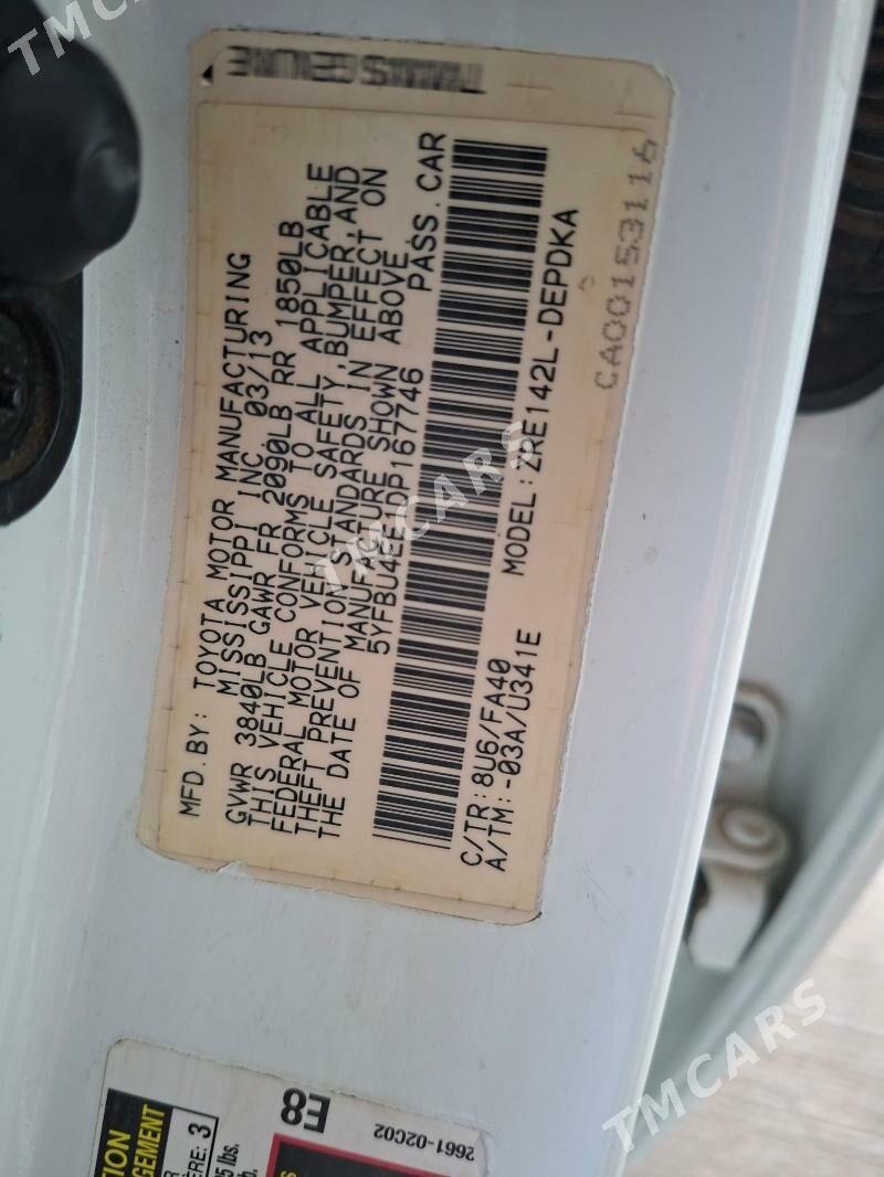 Toyota Corolla 2013 - 165 000 TMT - Ашхабад - img 9
