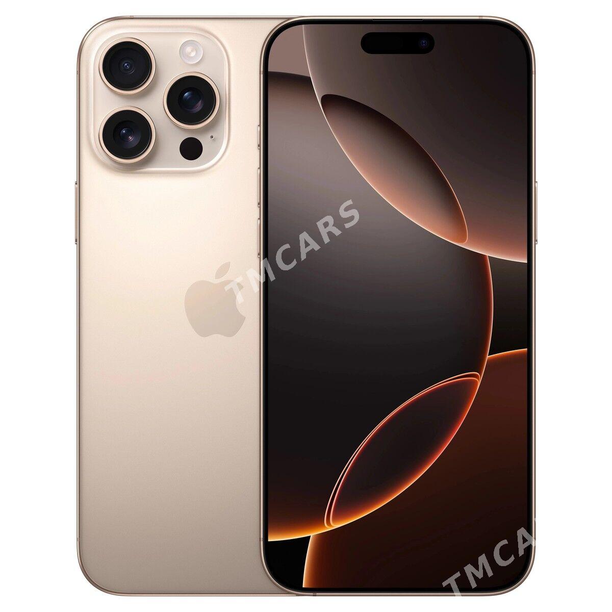 IP 16 PRO MAX  256GB DESERT - Ашхабад - img 5