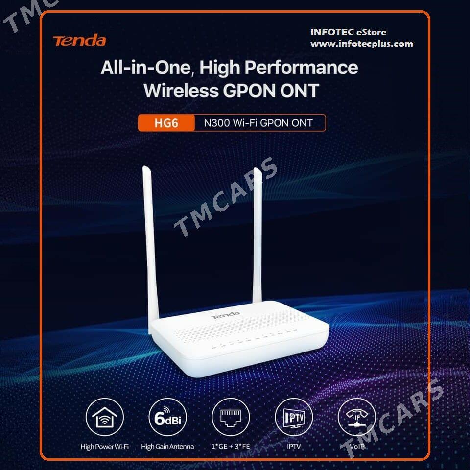 Tenda HG6 Router Gpon - Daşoguz - img 4
