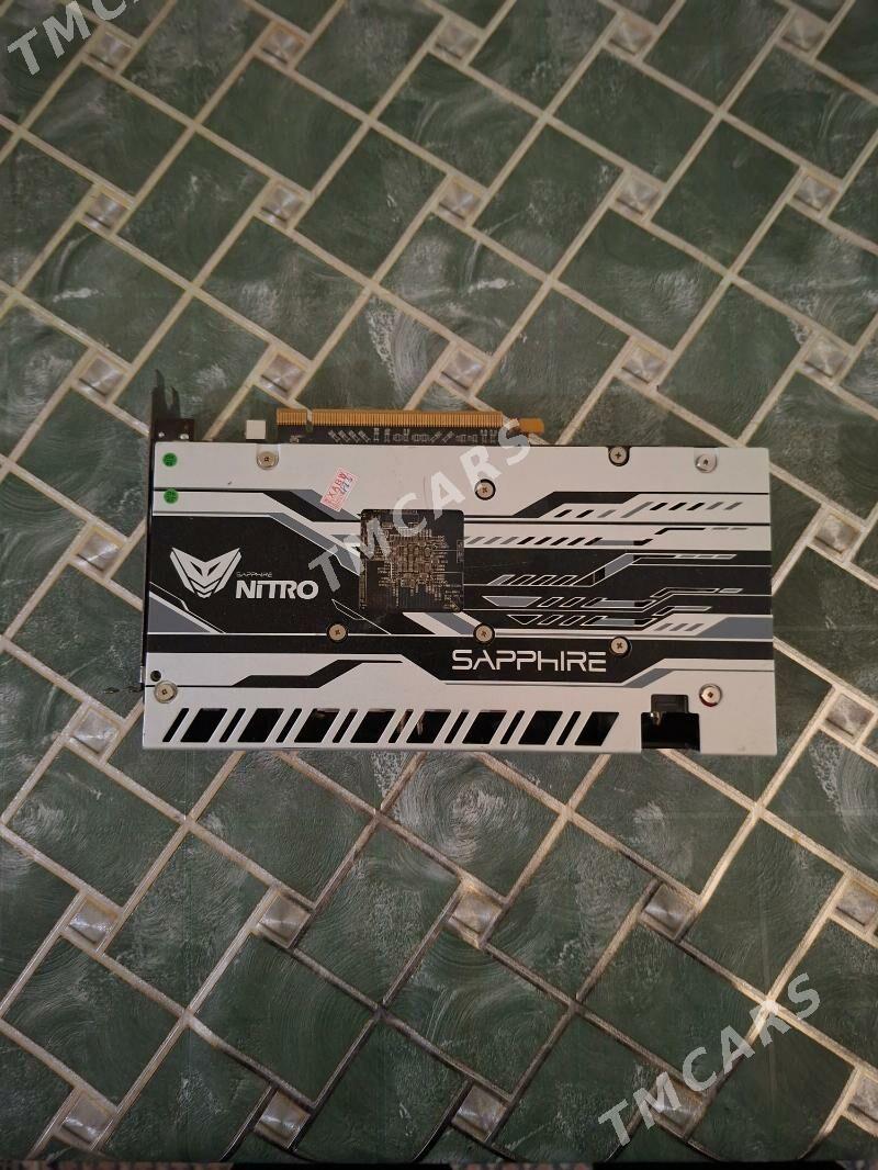 Sapphire Nitro Rx580 8gb 256bi - Aşgabat - img 2