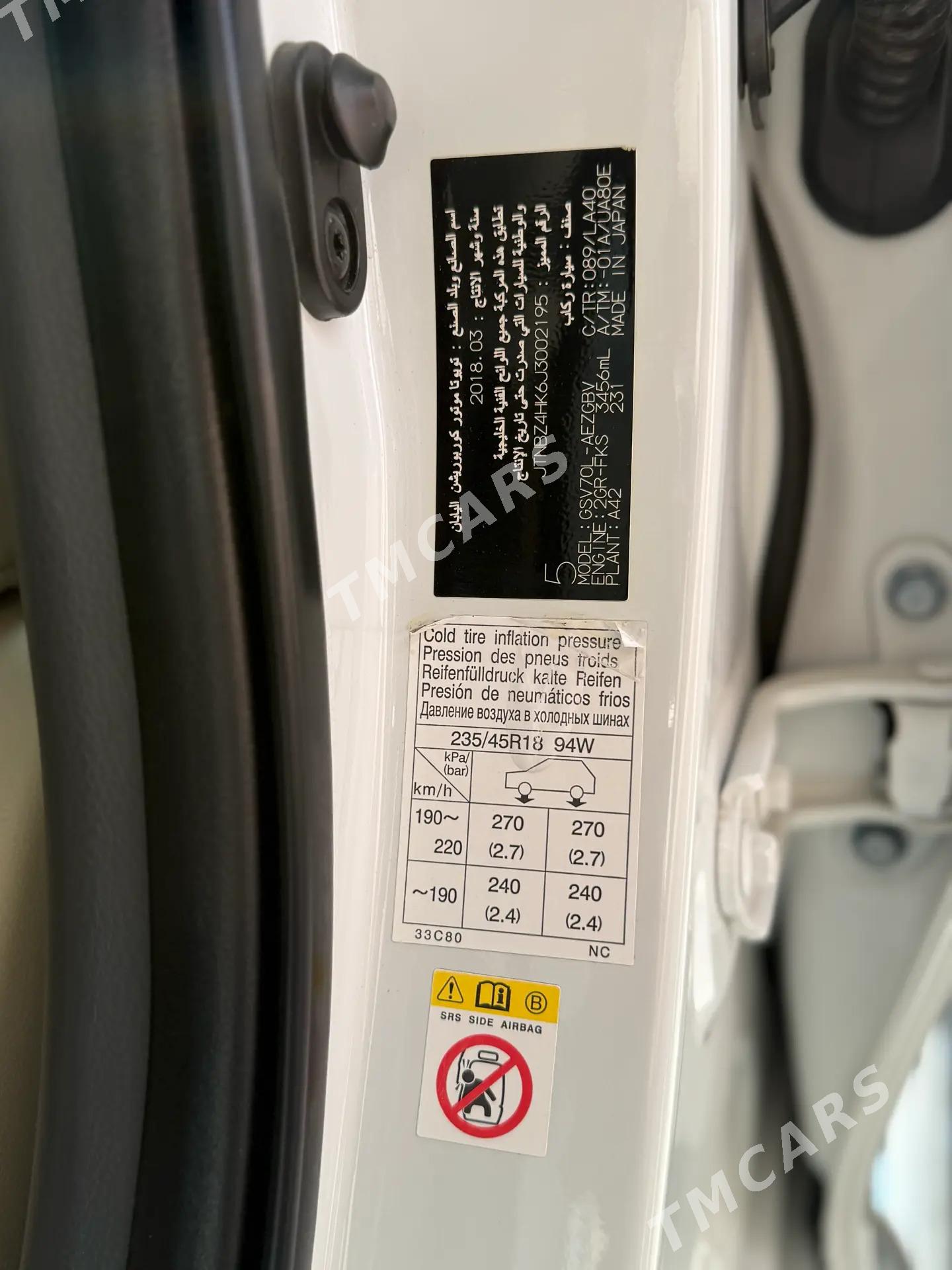 Toyota Camry 2019 - 460 000 TMT - 11 mkr - img 3