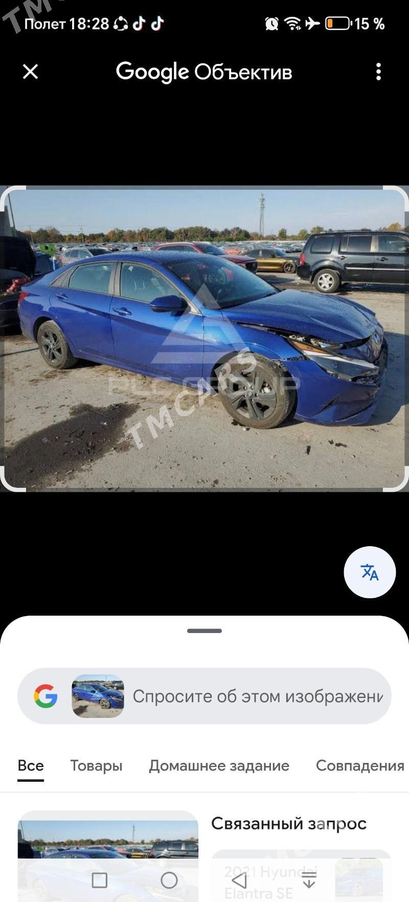 Hyundai Elantra 2021 - 215 000 TMT - Täze zaman - img 3