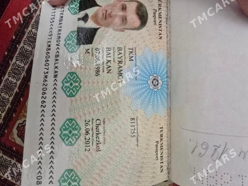 Pasport tapdym - Aşgabat - img 2