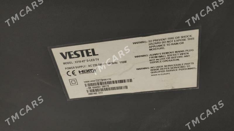 vestel 42 Led TV - Ашхабад - img 2