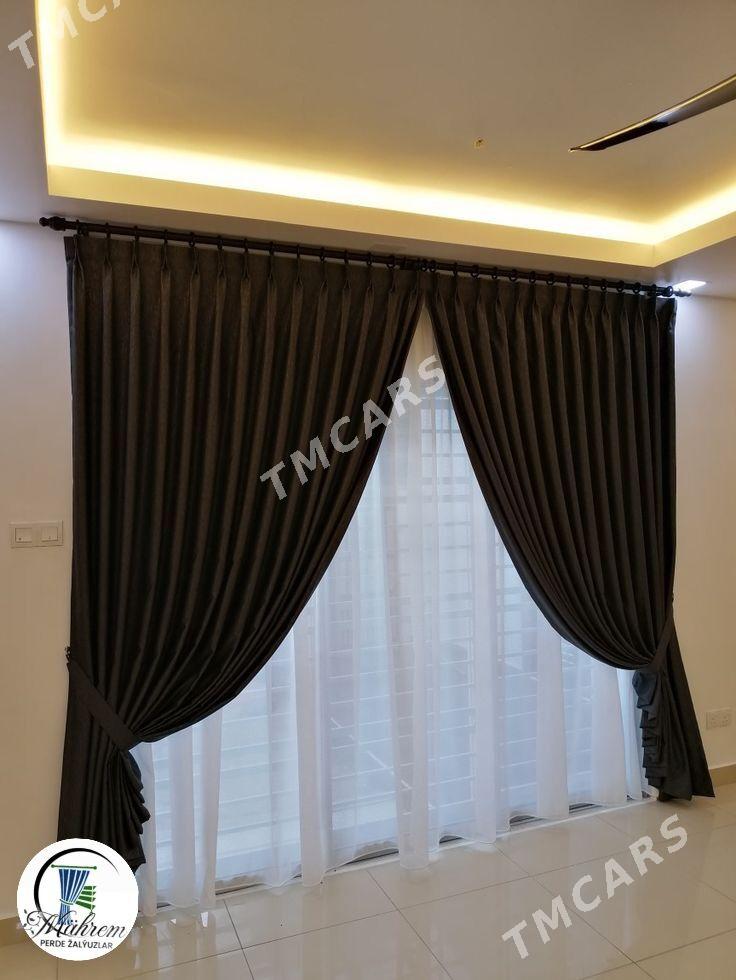 Perde Zanaweska Занавески Tuty  žalýuz жалюз jalyuz - Aşgabat - img 6
