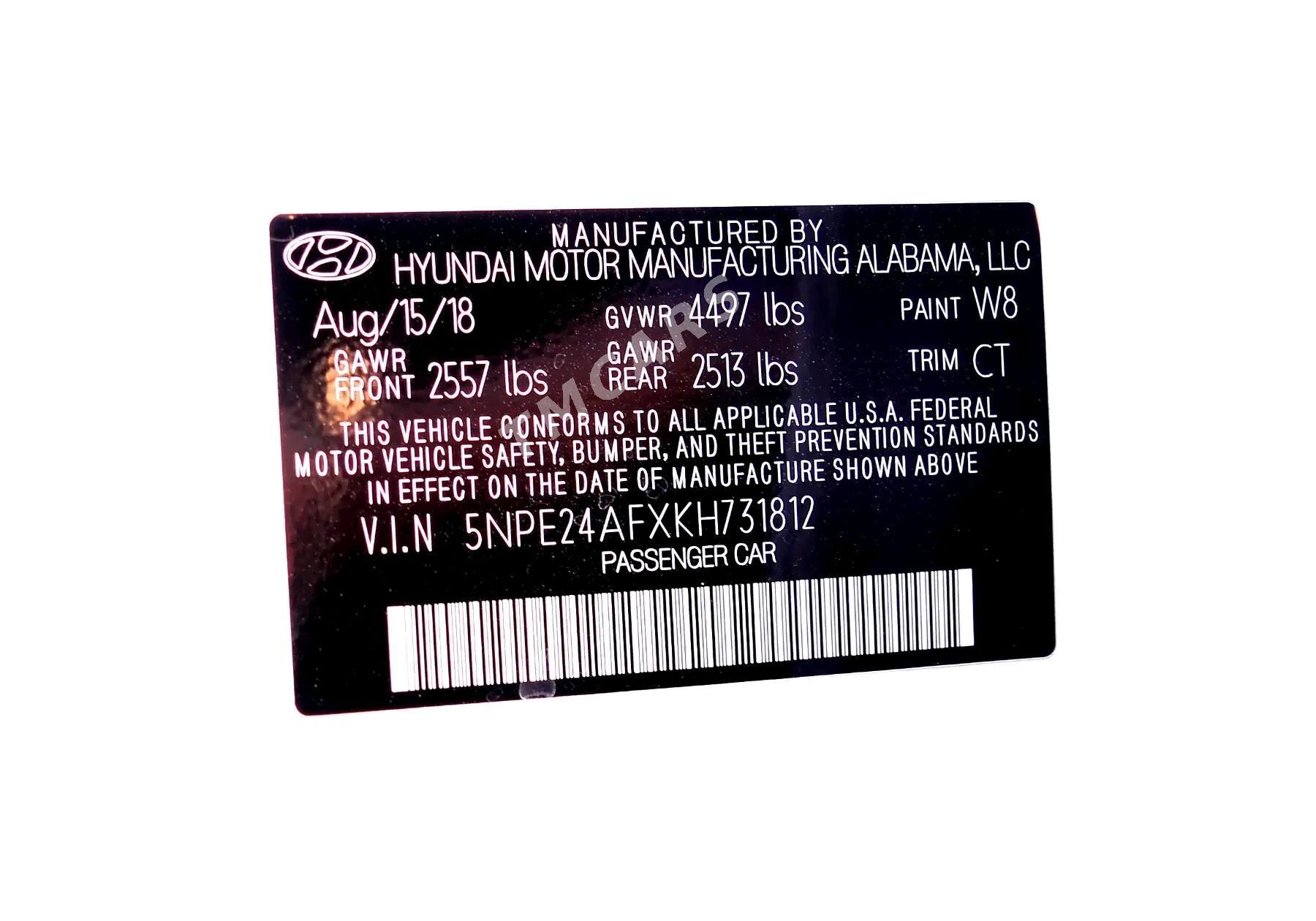 Hyundai Sonata 2019 - 215 000 TMT - Türkmenabat - img 3