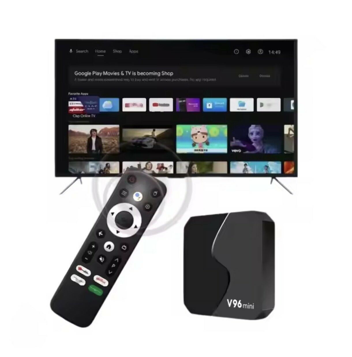 ANDROID TUNER  V96 TÄZE  MODEL - Гуртли - img 3