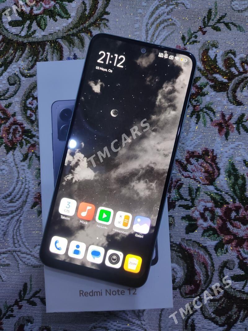 REDMİ NOT 12 128. 8/8 - Мары - img 1