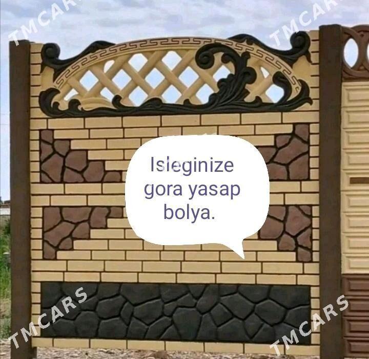 Daşoguz beton zabor - Daşoguz - img 9