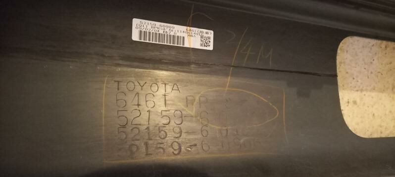 BAMPER TÄZE ORGINAL TOYOTA JAP 5 500 TMT - Aşgabat - img 6