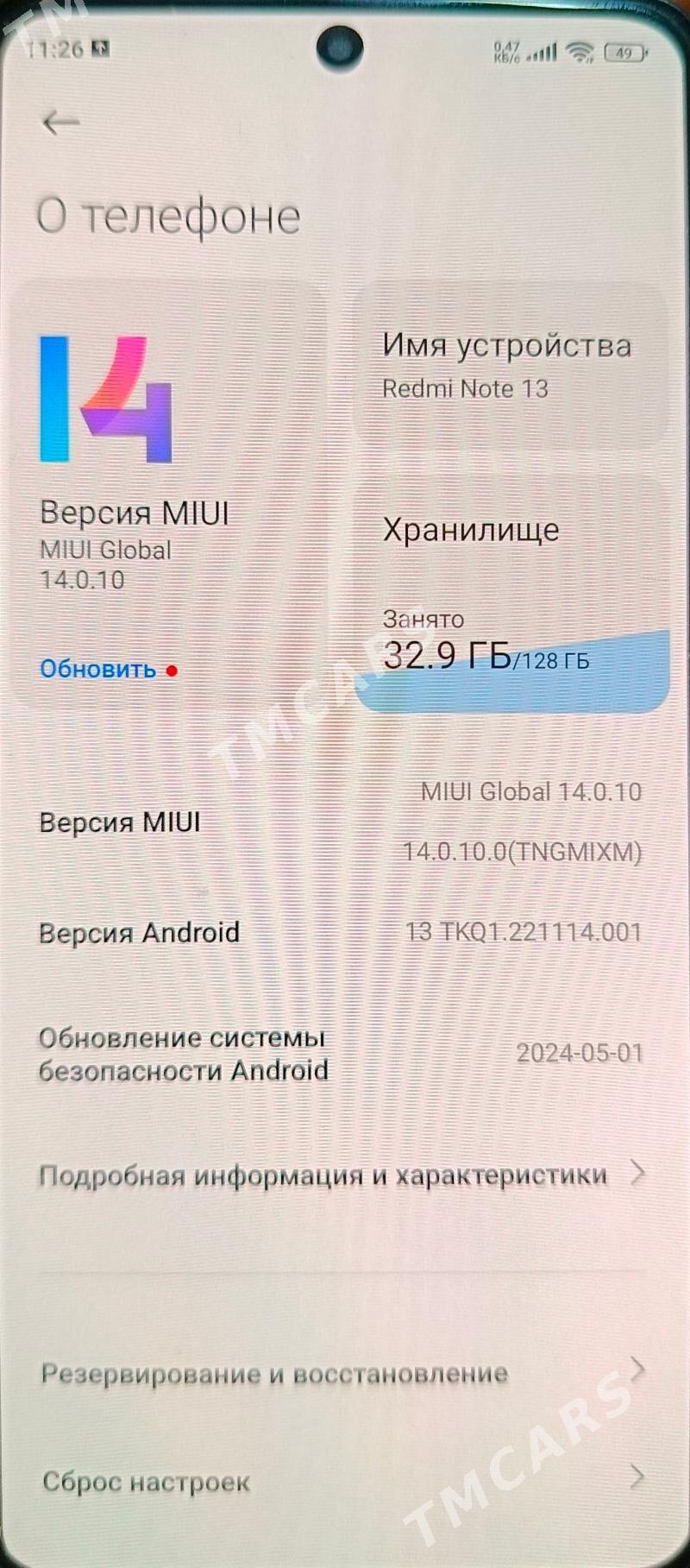 Redmi note 13 - Туркменабат - img 8