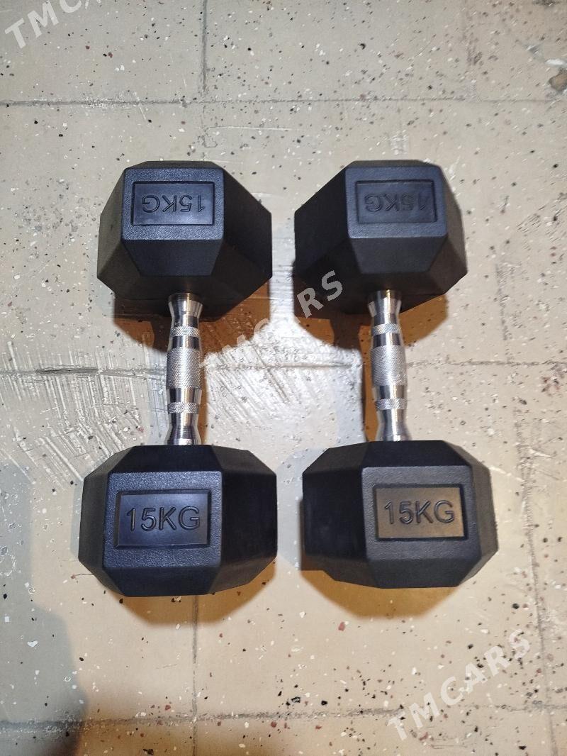 Gantel 15+15=30kg - Мары - img 2