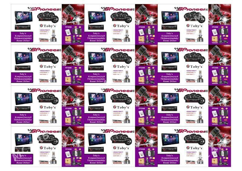 wizitka banner booklet flayer - Aşgabat - img 4