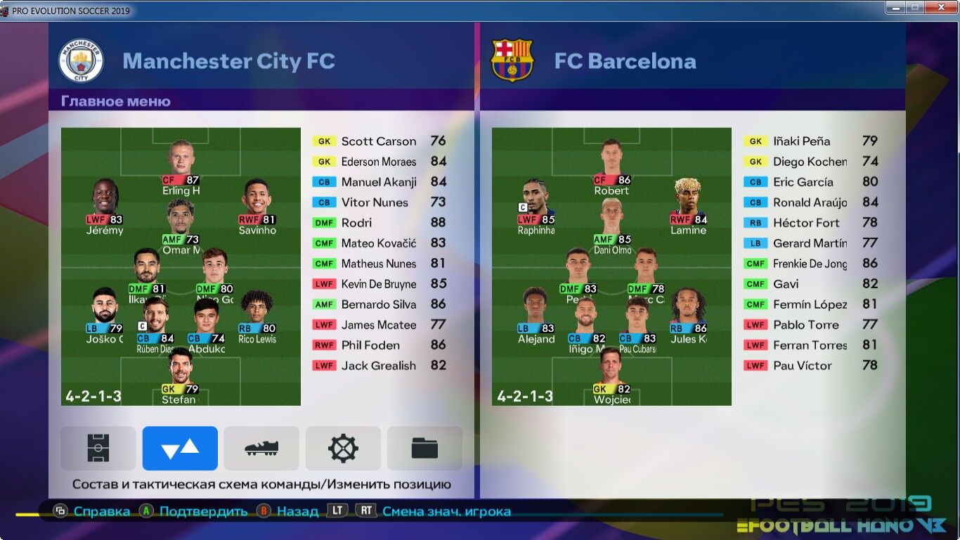 PES 2019 Patch 2025.06 - Büzmeýin - img 4