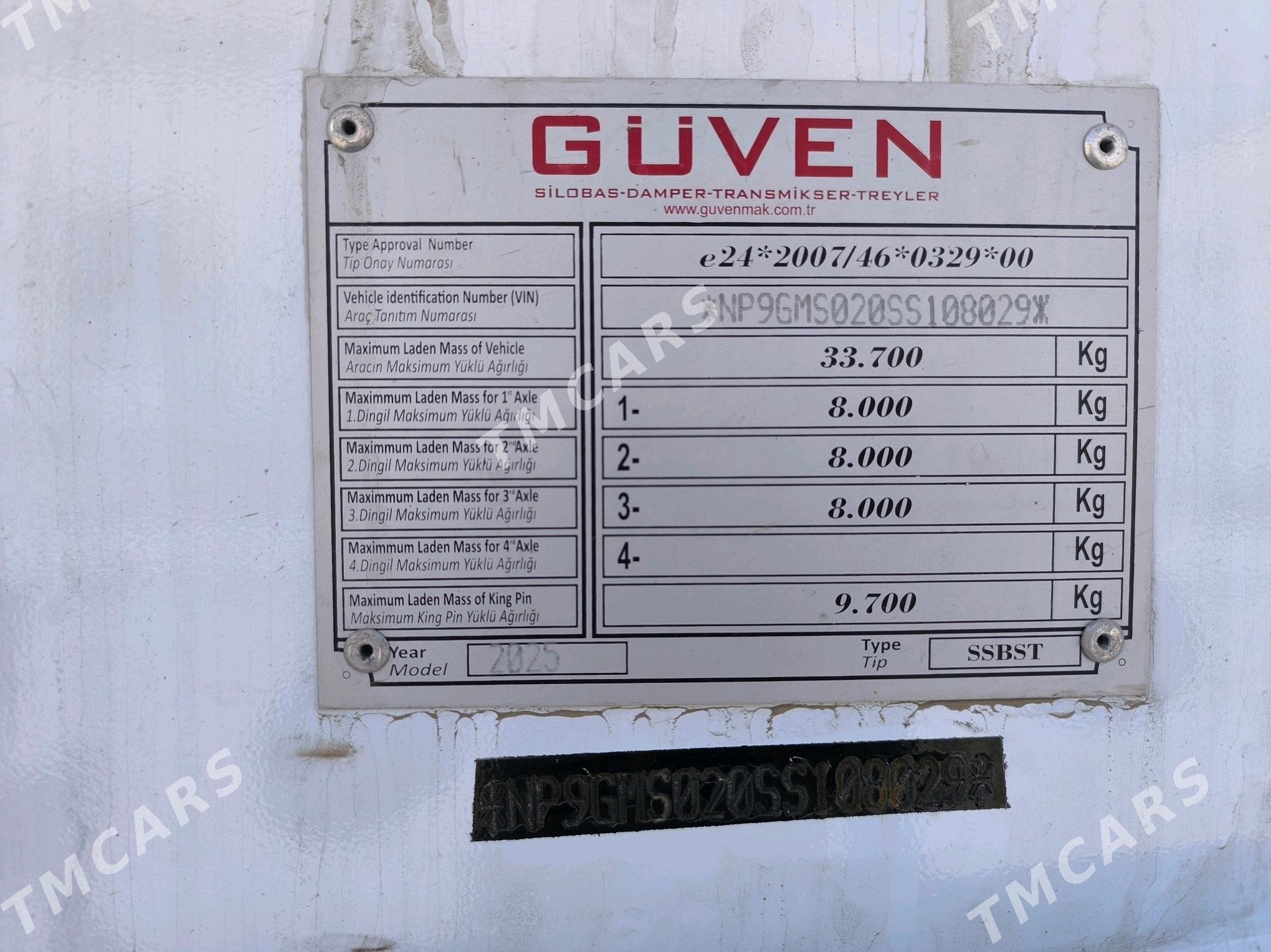Kogel Cargo 2025 - 880 000 TMT - Ашхабад - img 9