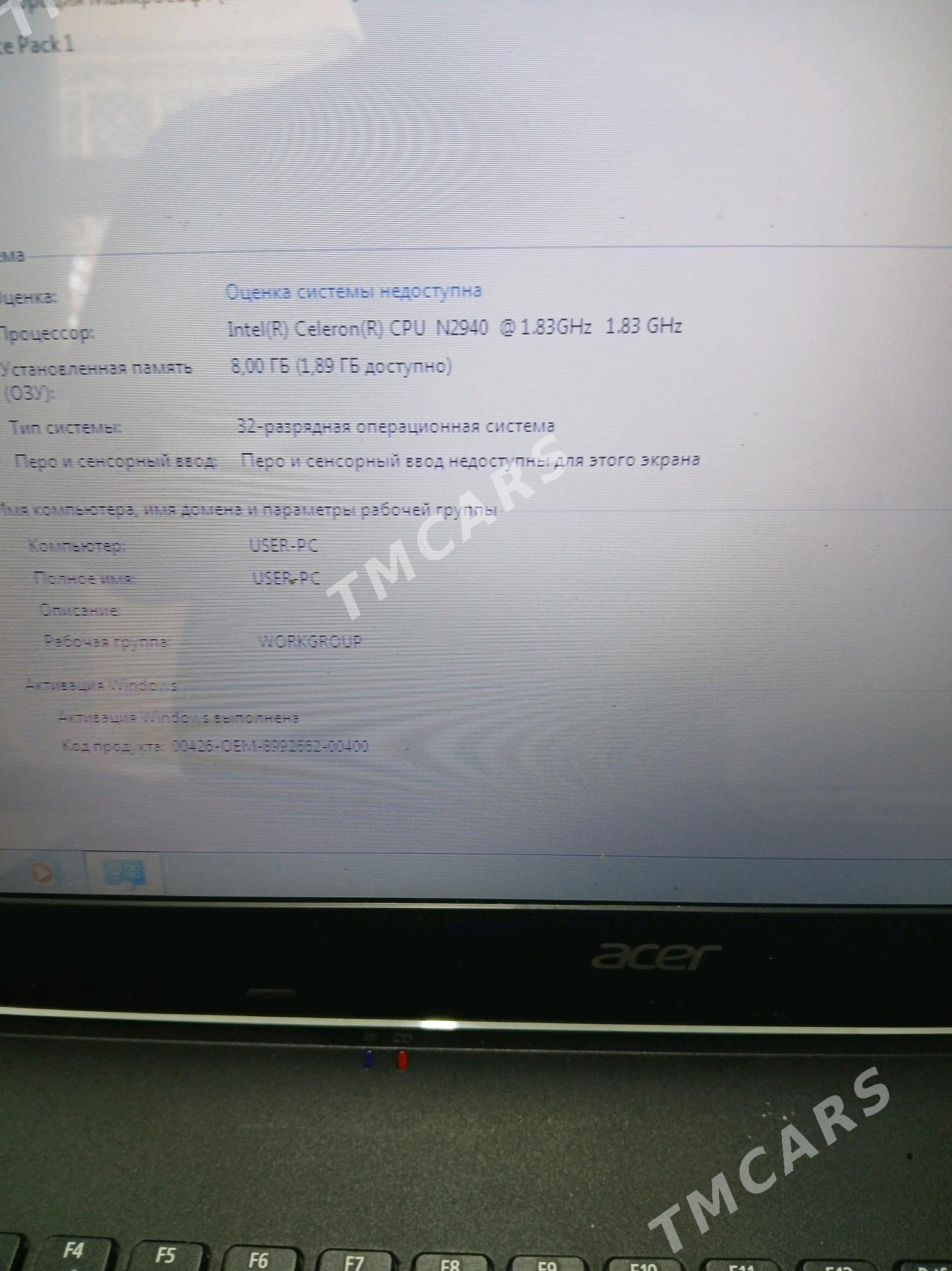 Acer notbuk - Aşgabat - img 2