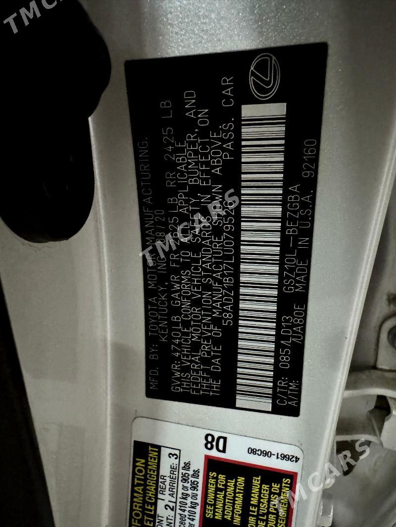 Lexus ES 350 2021 - 575 000 TMT - Aşgabat - img 10