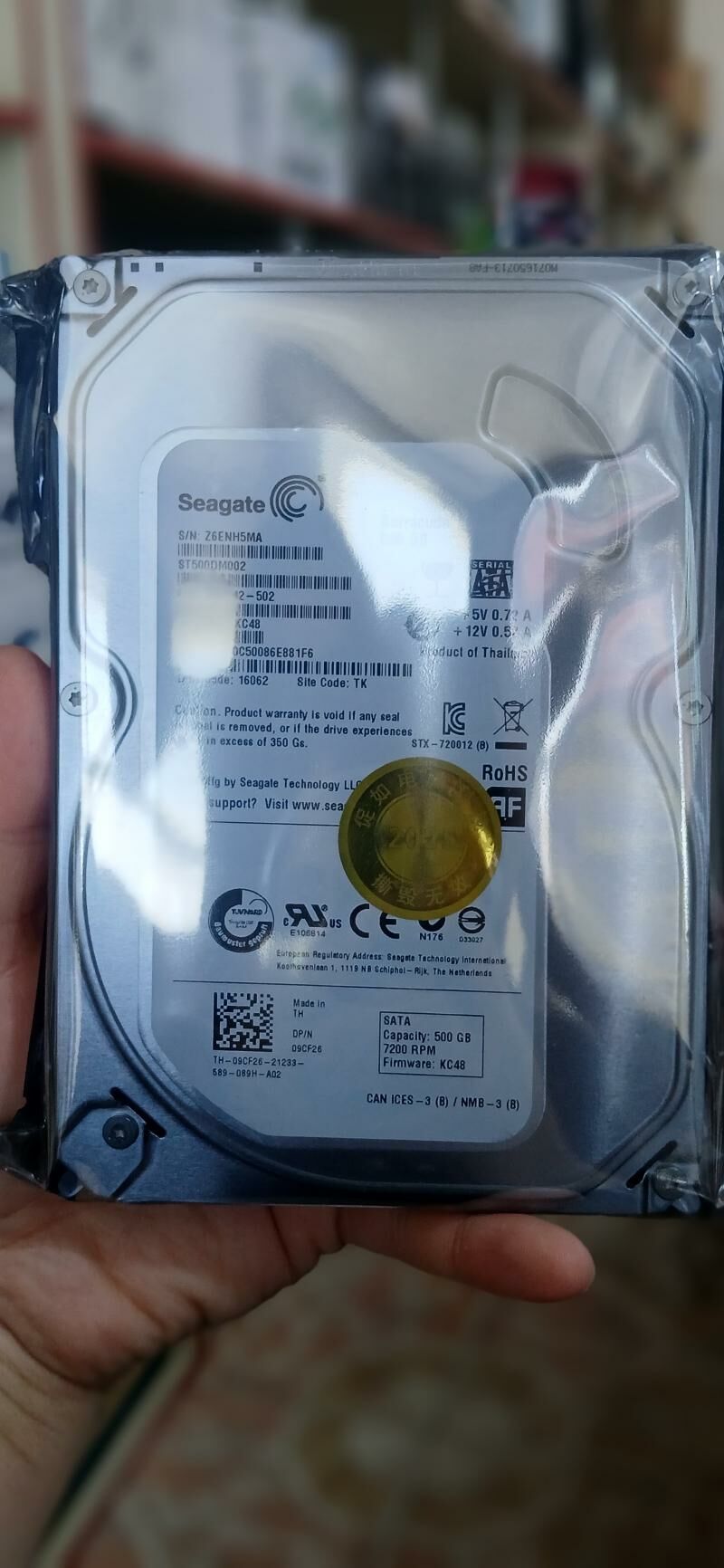 HDD 500GB Seagate 2025 - Мары - img 2