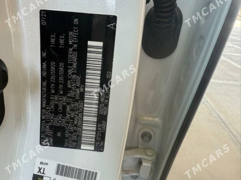 Toyota Highlander 2021 - 699 000 TMT - Mary - img 4