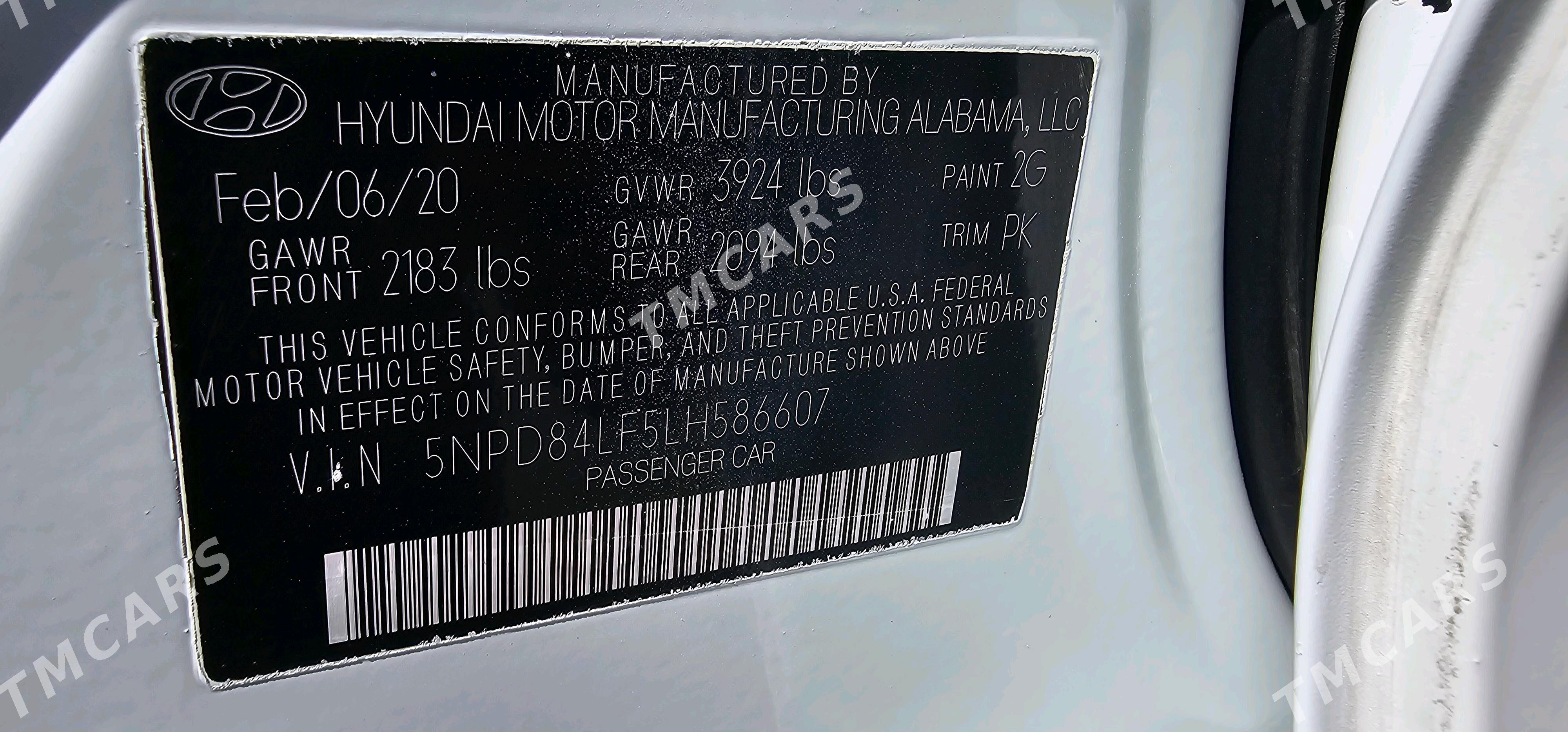 Hyundai Elantra 2020 - 200 000 TMT - Мары - img 9
