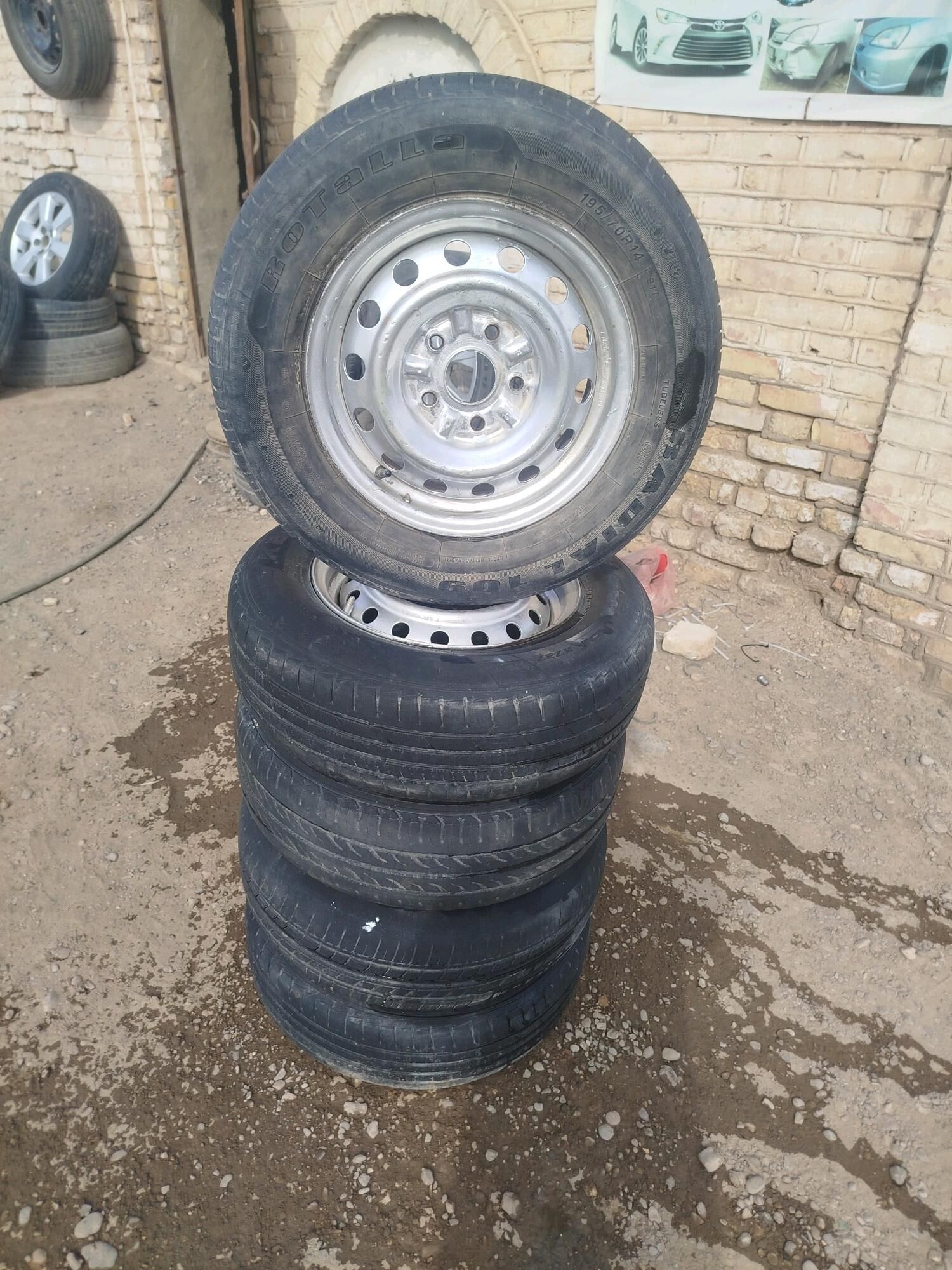gara disga teker 195 70 14 5st 1 000 TMT - Мары - img 2