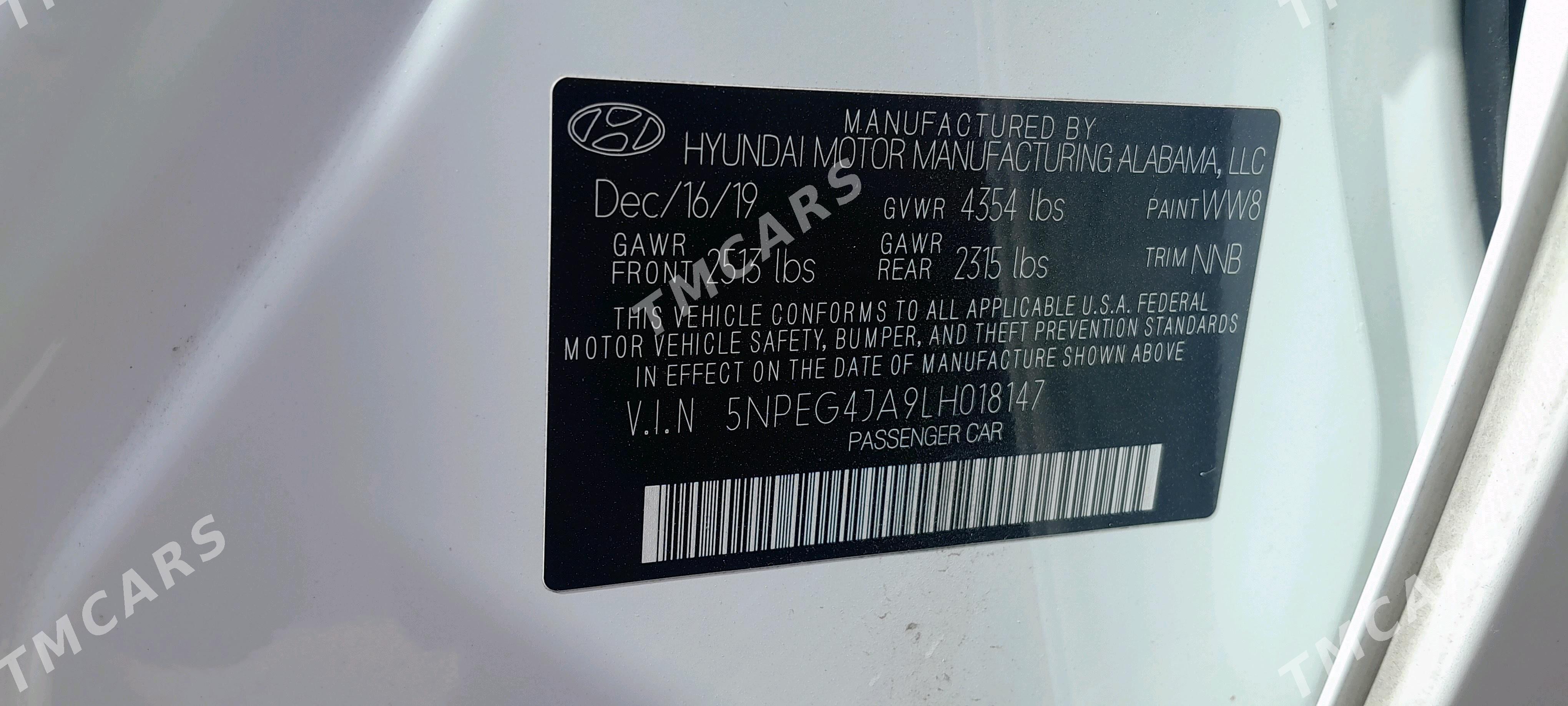 Hyundai Sonata 2020 - 230 000 TMT - Bedew - img 2