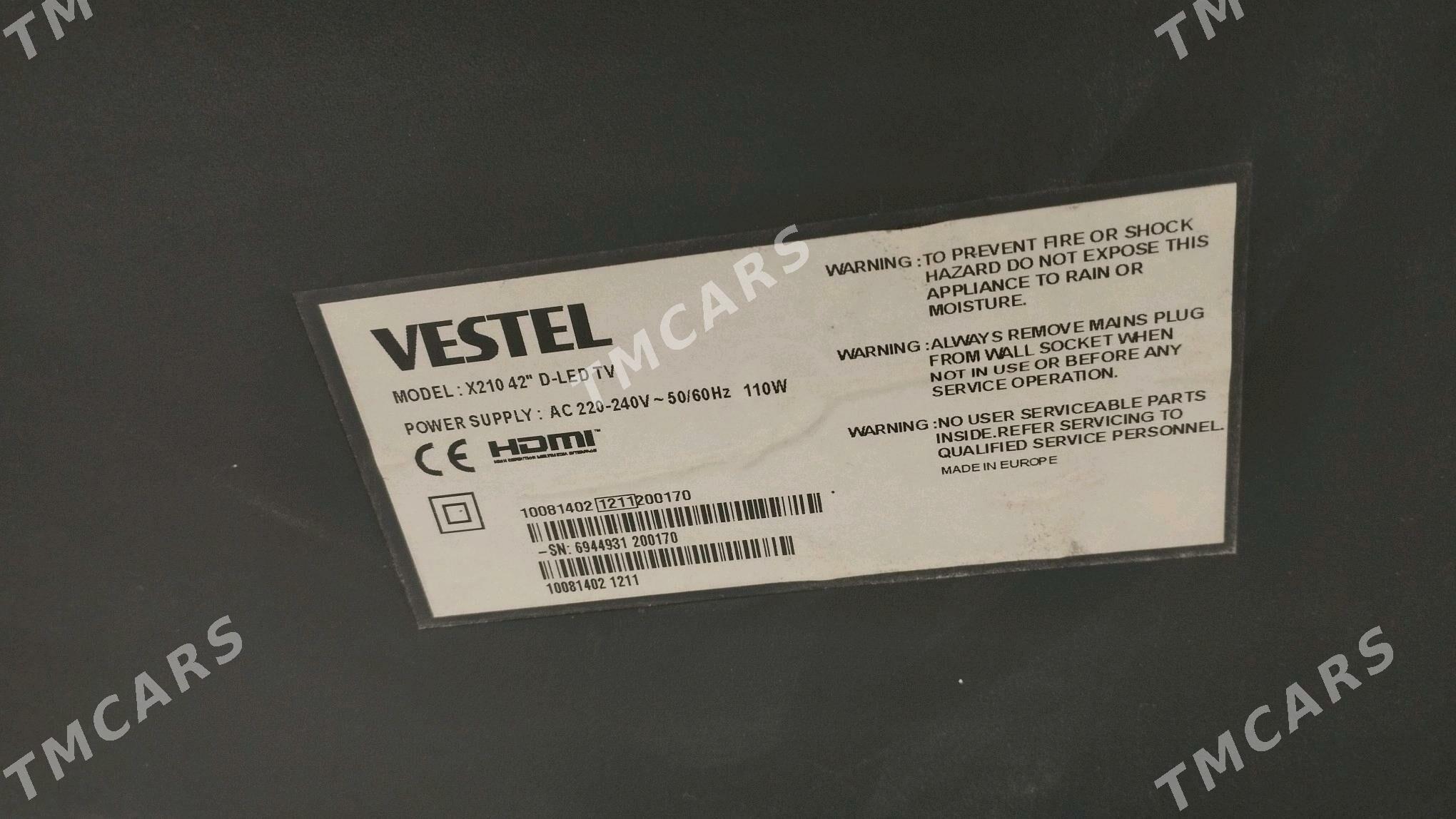 vestel 42 - Ашхабад - img 3