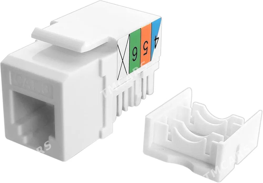keystone jack, cat6 adaptor - Ашхабад - img 3