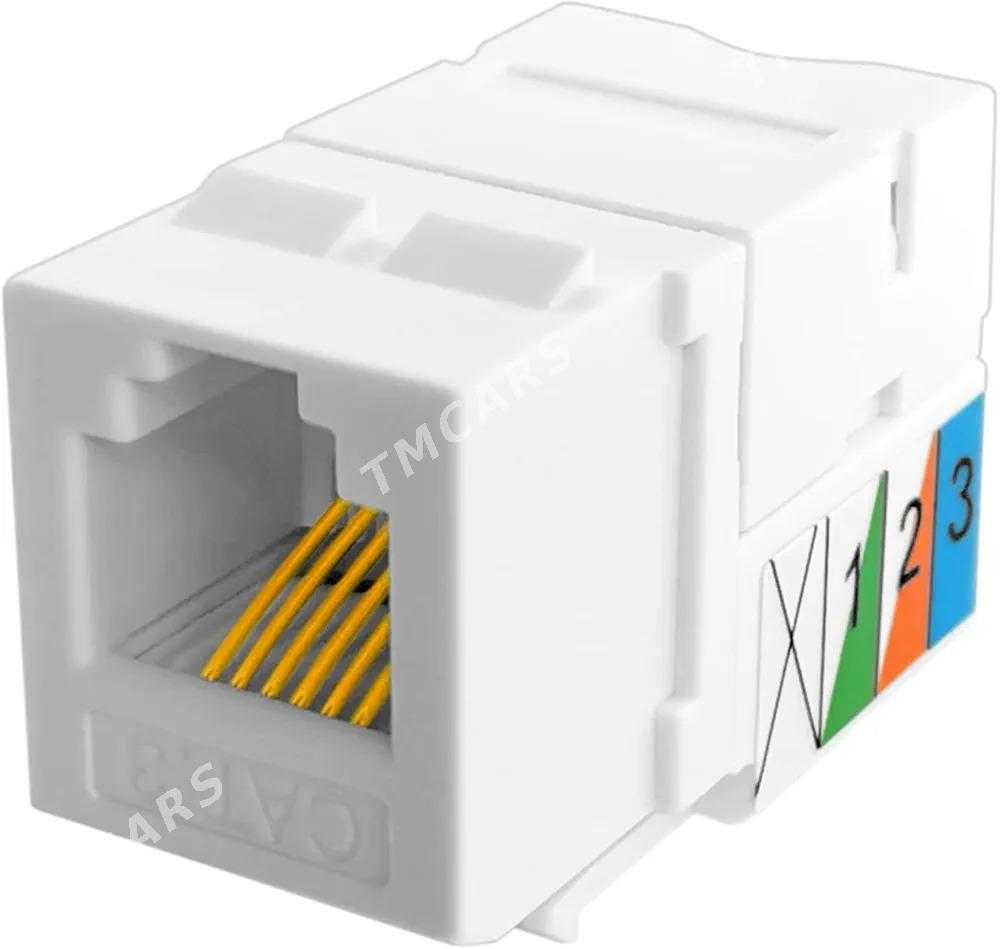 keystone jack, cat6 adaptor - Ашхабад - img 4